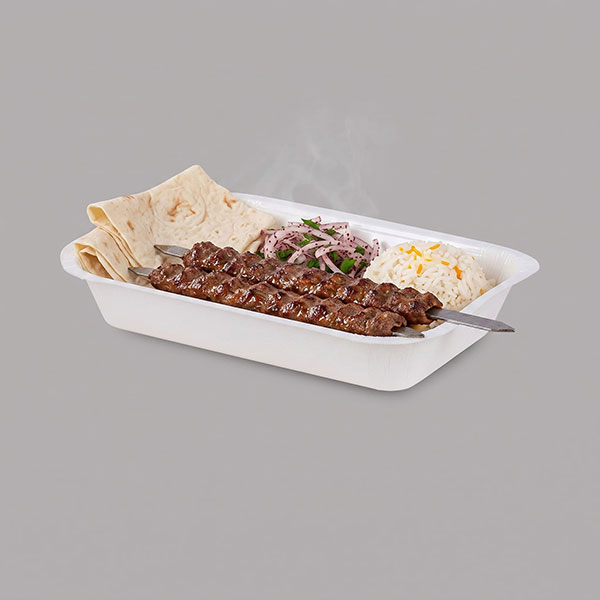 KT-07 Tek Porsiyon Kebap Kabı - Görsel 2