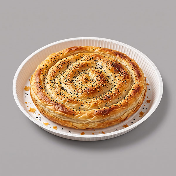 KT-27 Yuvarlak Börek Kabı 600 gr - Görsel 2